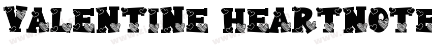 Valentine Heartnote字体转换
